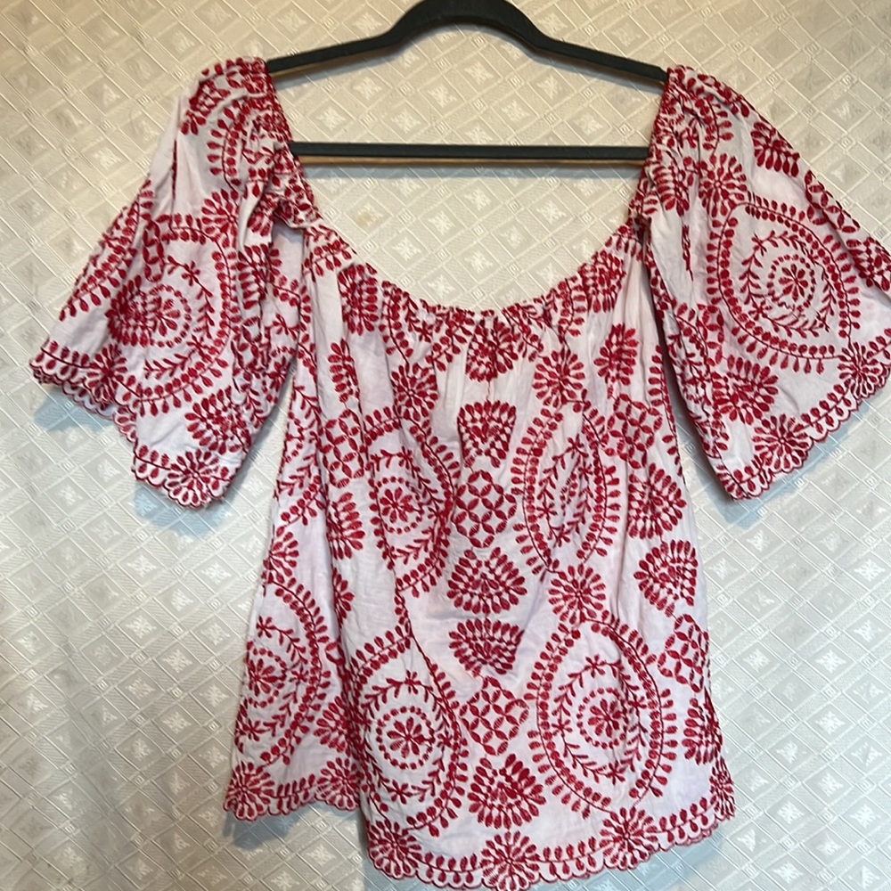 Spool No. 72 boho peasant top